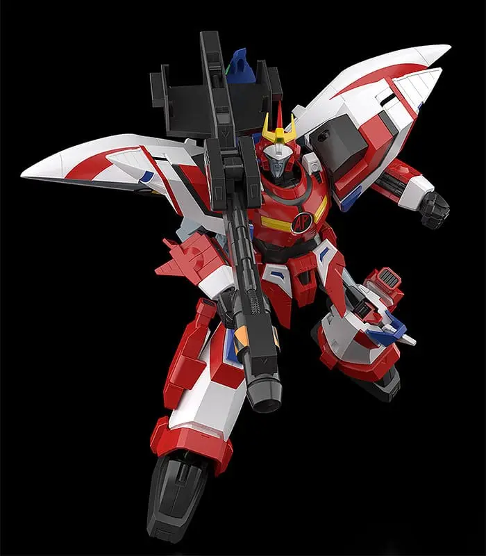 Armored Police Metal Jack Moderoid Plastic Model Kit Hyper Red Jack Armor 16 cm product photo