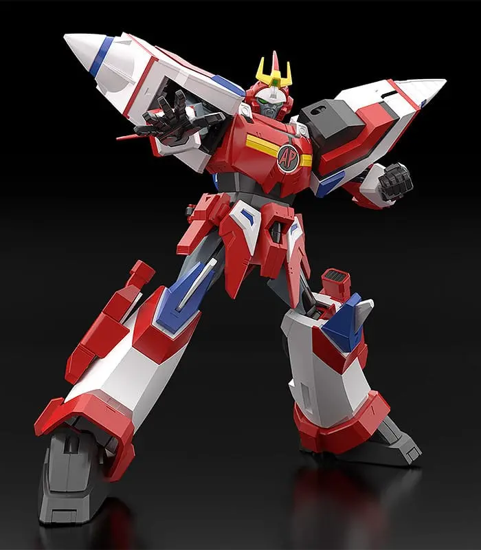 Armored Police Metal Jack Moderoid Plastic Model Kit Hyper Red Jack Armor 16 cm product photo