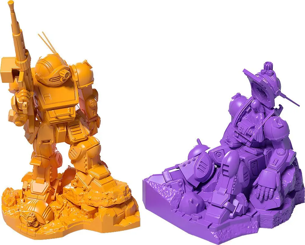 Armored Trooper Votoms Plastic Model Kits PLAMAX MF-60 minimum factory Scopedog: Honoo no Sadame/Itsumo Anata Ga 7 cm product photo