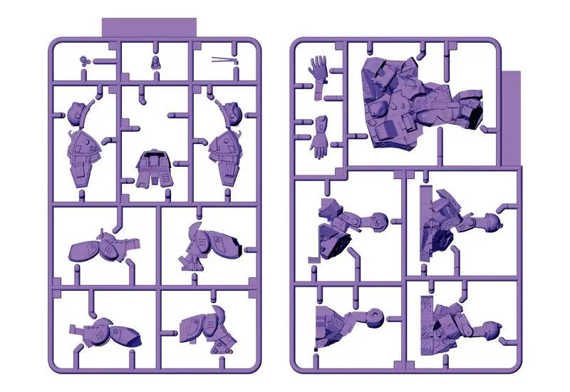 Armored Trooper Votoms Plastic Model Kits PLAMAX MF-60 minimum factory Scopedog: Honoo no Sadame/Itsumo Anata Ga 7 cm product photo