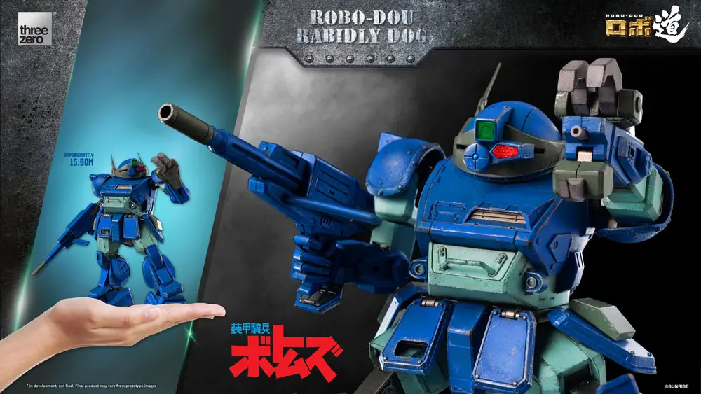 Armored Trooper Votoms Robo-Dou Action Figure Rabidly Dog 16 cm product photo