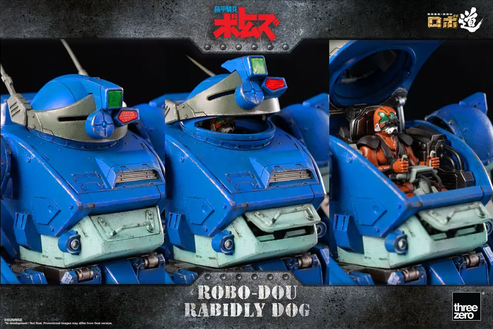 Armored Trooper Votoms Robo-Dou Action Figure Rabidly Dog 16 cm product photo