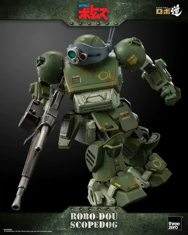 Armored Trooper Votoms Robo-Dou Action Figure Scopedog 15 cm product photo