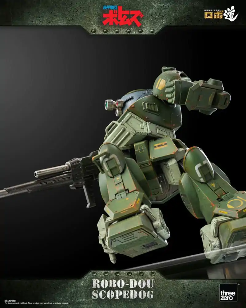 Armored Trooper Votoms Robo-Dou Action Figure Scopedog 15 cm product photo