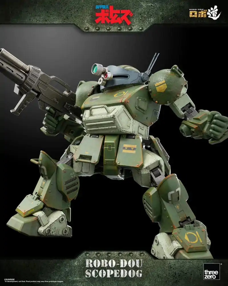 Armored Trooper Votoms Robo-Dou Action Figure Scopedog 15 cm product photo