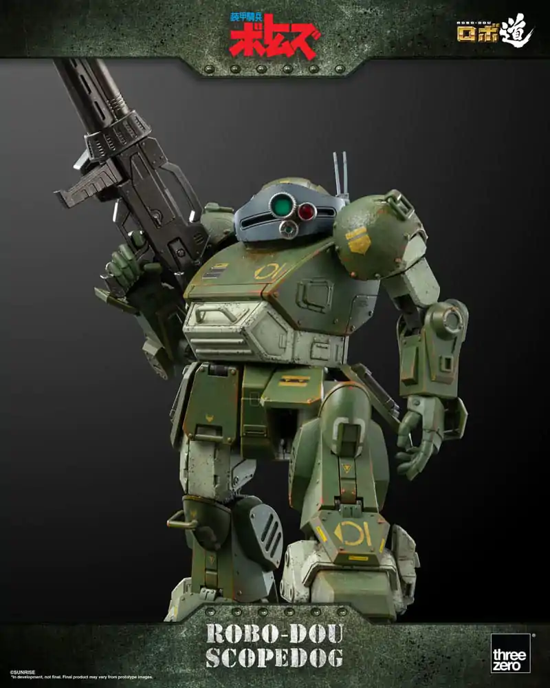 Armored Trooper Votoms Robo-Dou Action Figure Scopedog 15 cm product photo