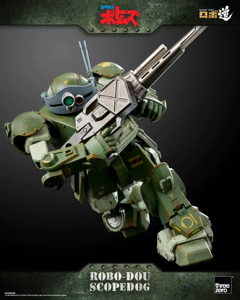 Armored Trooper Votoms Robo-Dou Action Figure Scopedog 15 cm product photo