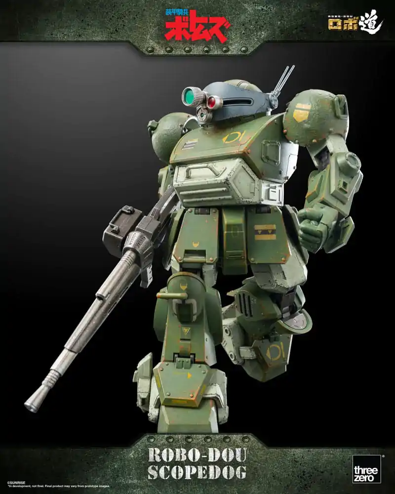Armored Trooper Votoms Robo-Dou Action Figure Scopedog 15 cm product photo
