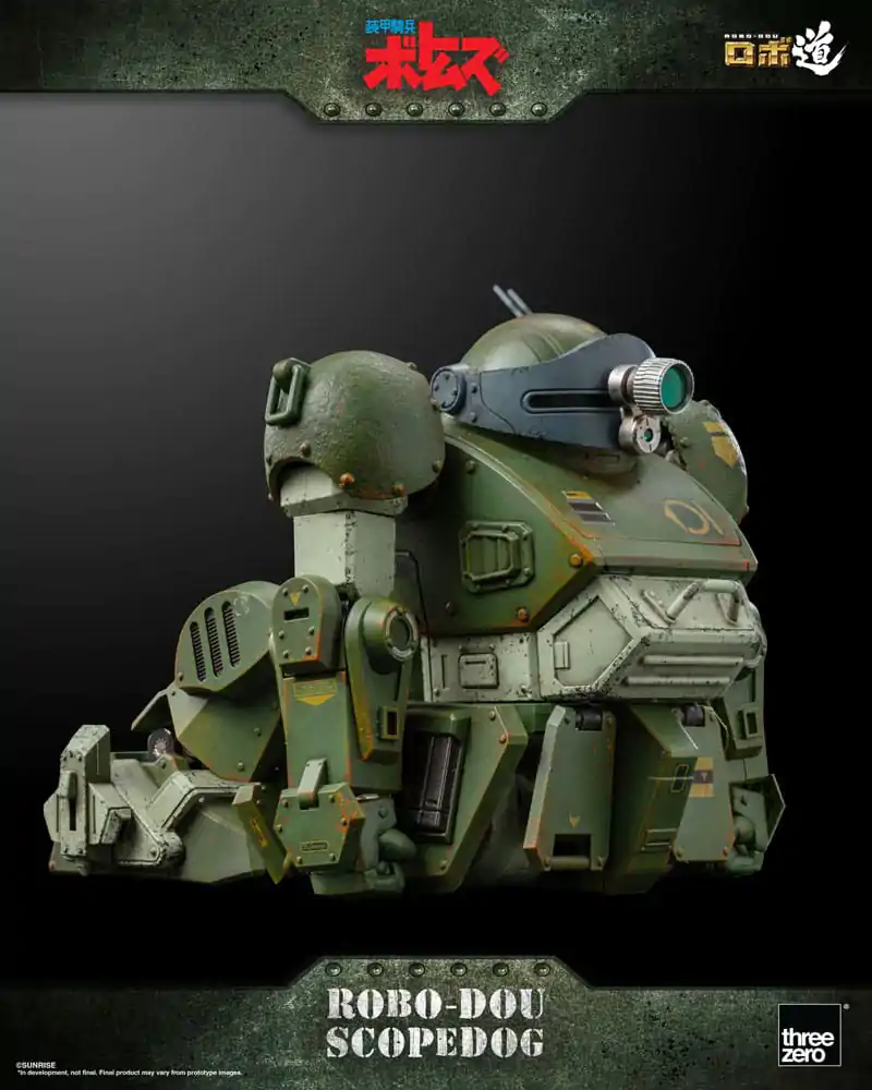 Armored Trooper Votoms Robo-Dou Action Figure Scopedog 15 cm product photo