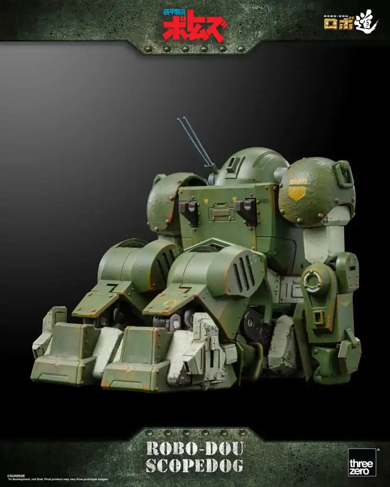 Armored Trooper Votoms Robo-Dou Action Figure Scopedog 15 cm product photo