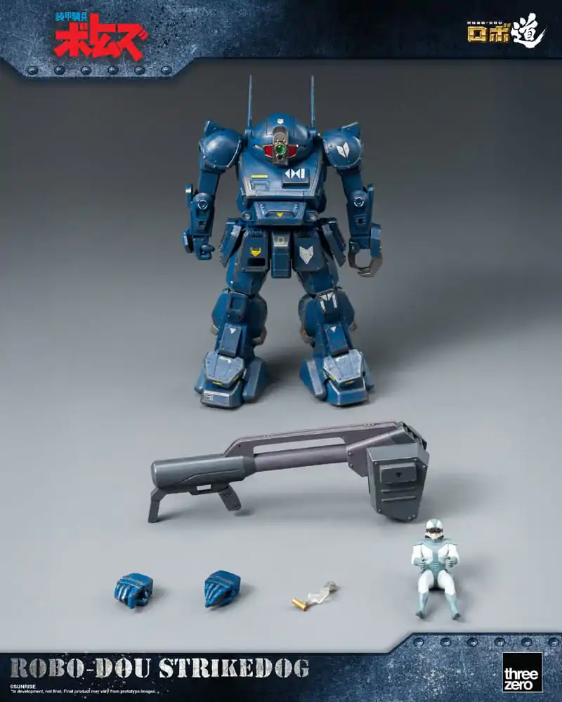 Armored Trooper Votoms Robo-Dou Action Figure Strikedog 16 cm product photo