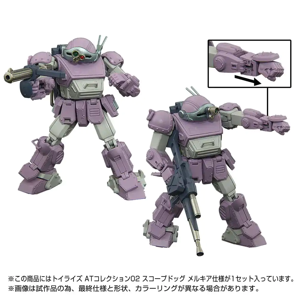 Armored Trooper Votoms Toyrise Action Figure 1/48 AT Collection 02 Scopedog Melkia Model 17 cm product photo