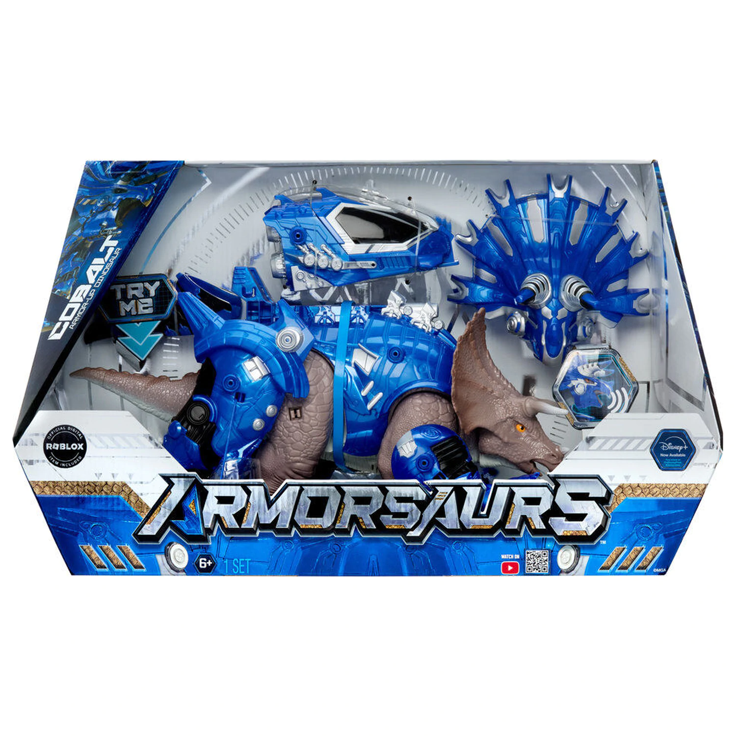 Armorsaurs Dinosaur Triceratops Cobalt figure product photo