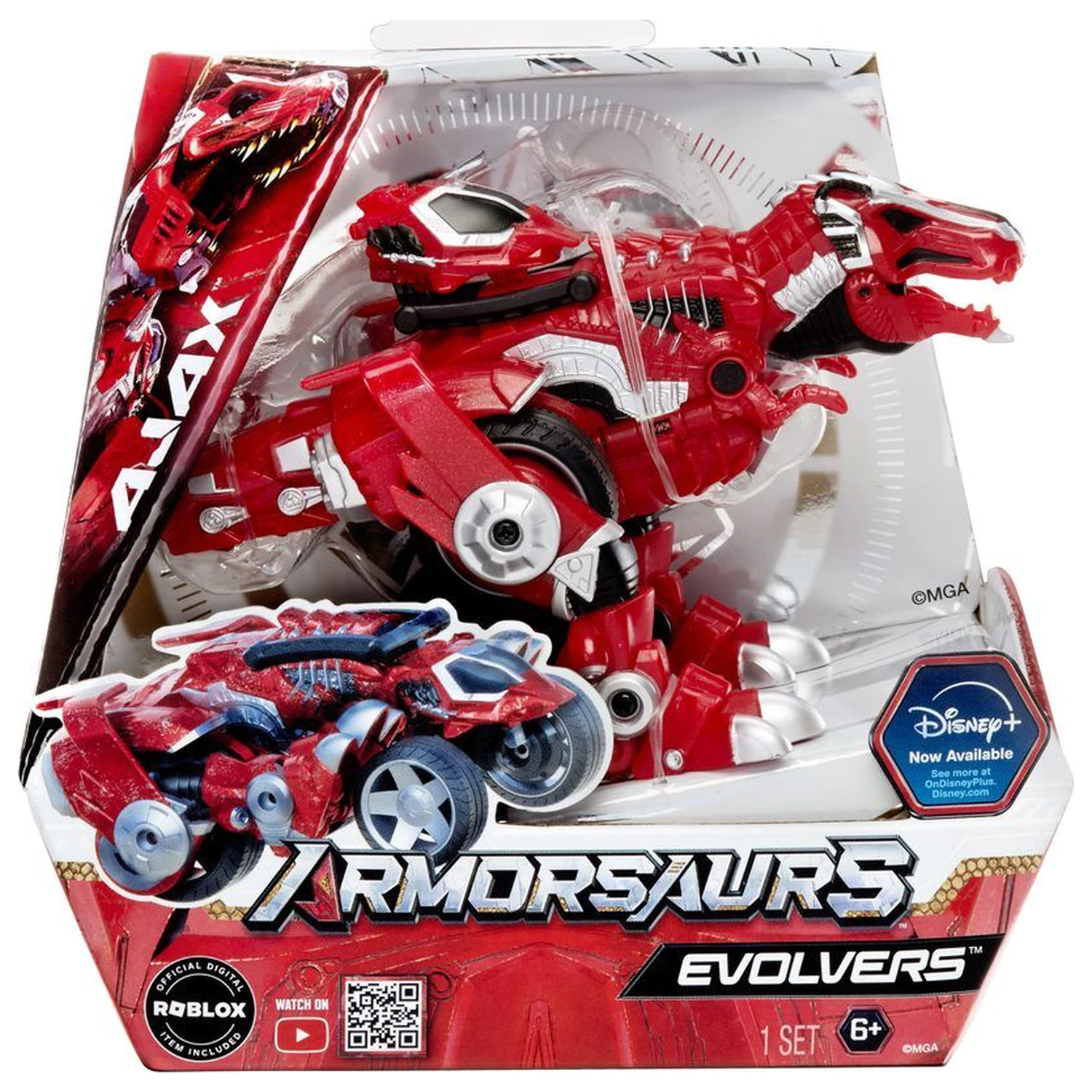 Armorsaurs Evolver T-Rex Ajax figure product photo