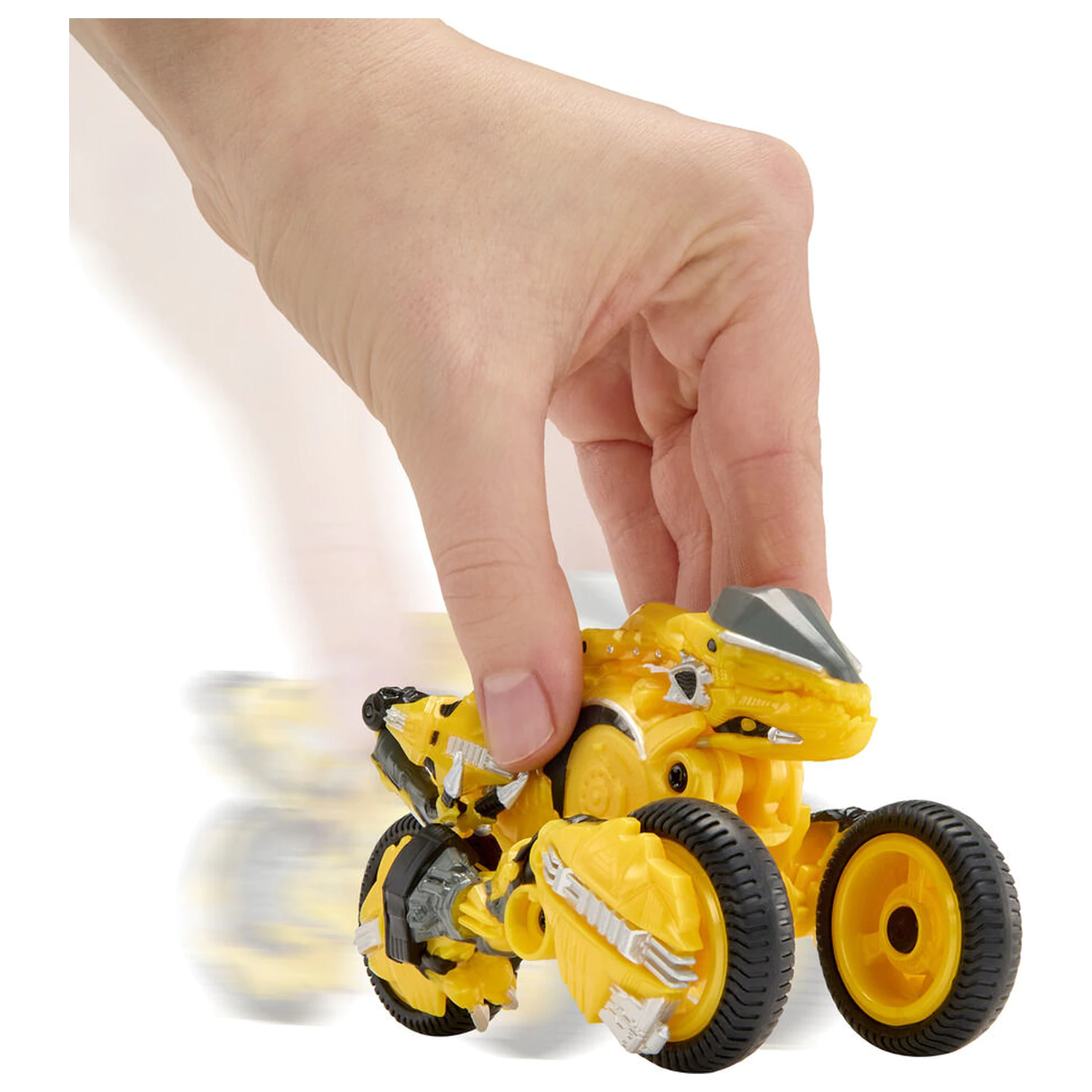 Armorsaurs Evolver Yellow Raptor Blaze figure product photo