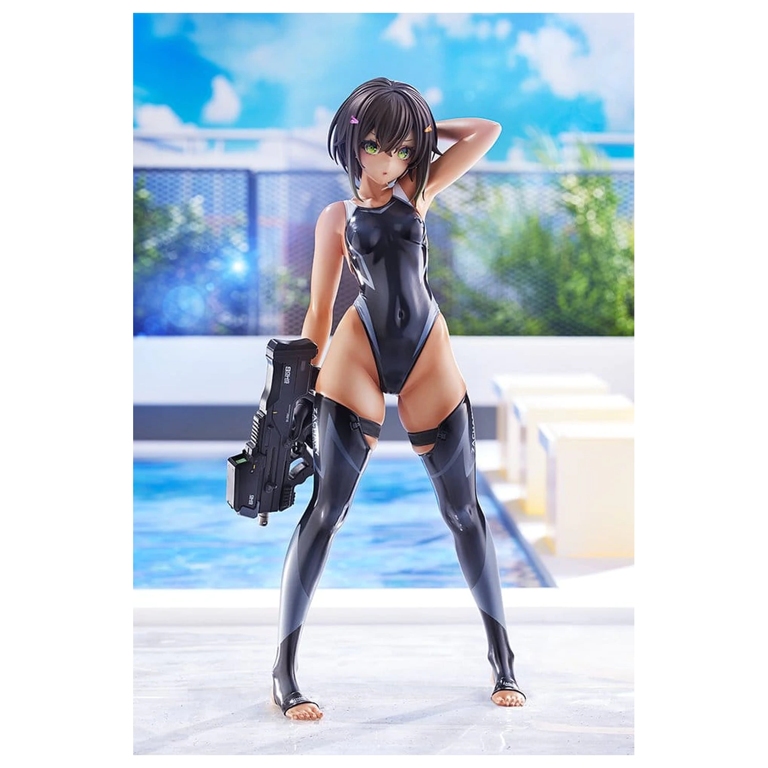 Arms Note PVC Figure 1/7 Buchou-chan of the Swimming Club 22 cm (re-run) product photo