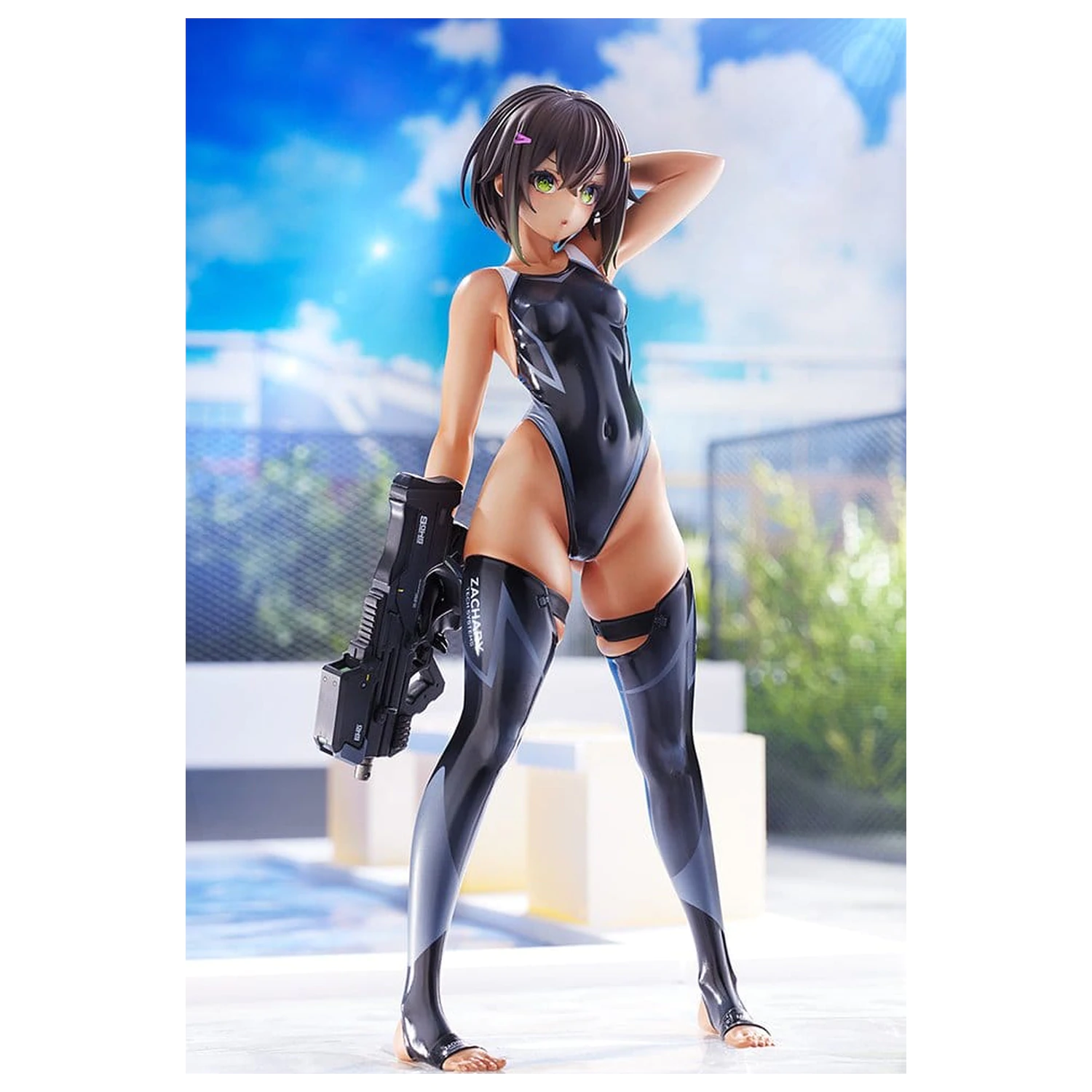 Arms Note PVC Figure 1/7 Buchou-chan of the Swimming Club 22 cm (re-run) product photo