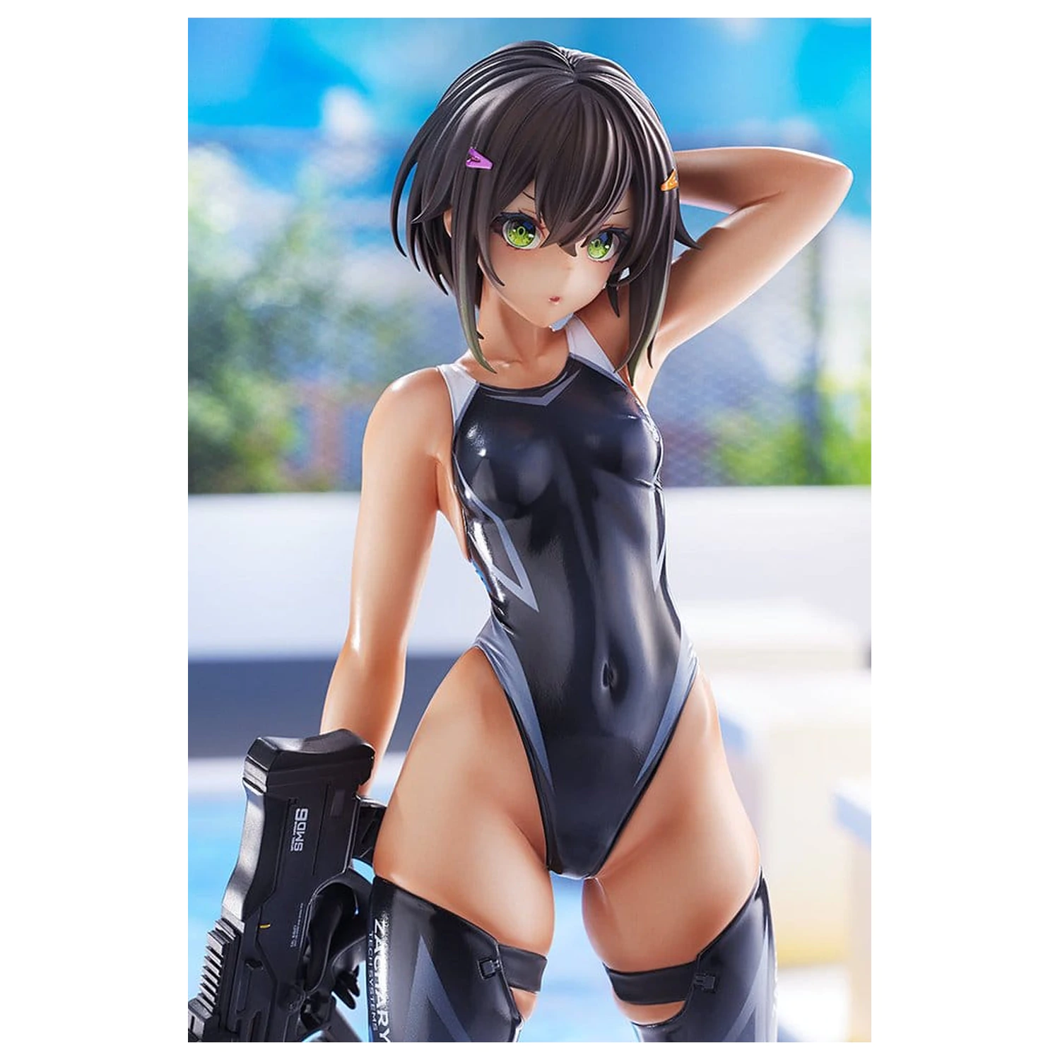 Arms Note PVC Figure 1/7 Buchou-chan of the Swimming Club 22 cm (re-run) product photo