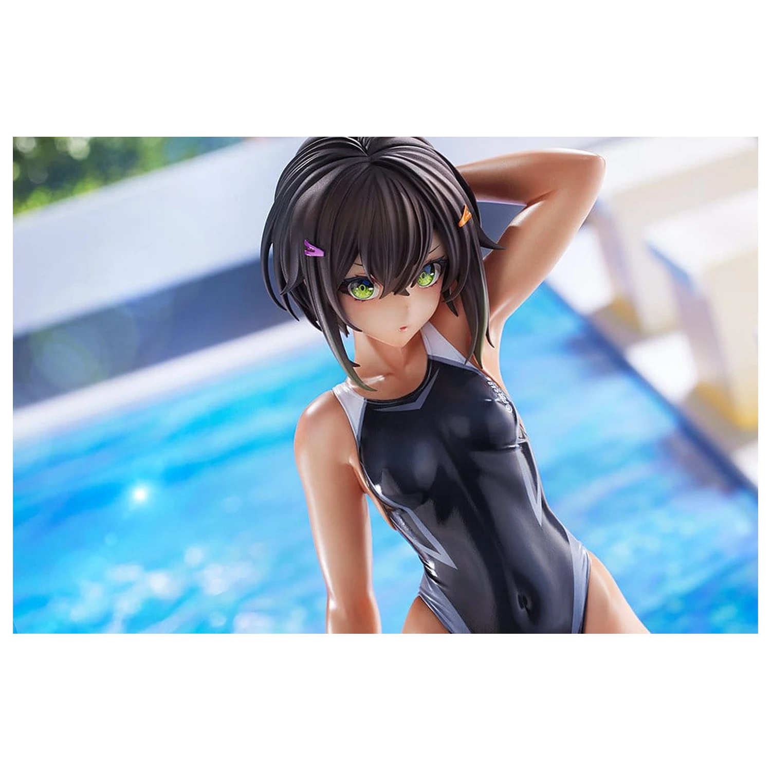 Arms Note PVC Figure 1/7 Buchou-chan of the Swimming Club 22 cm (re-run) product photo