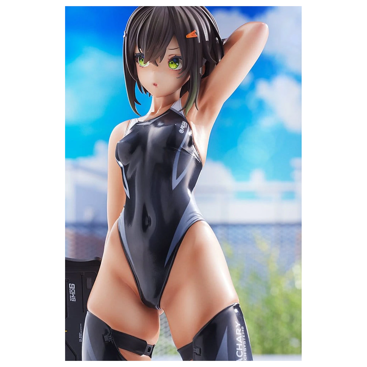 Arms Note PVC Figure 1/7 Buchou-chan of the Swimming Club 22 cm (re-run) product photo