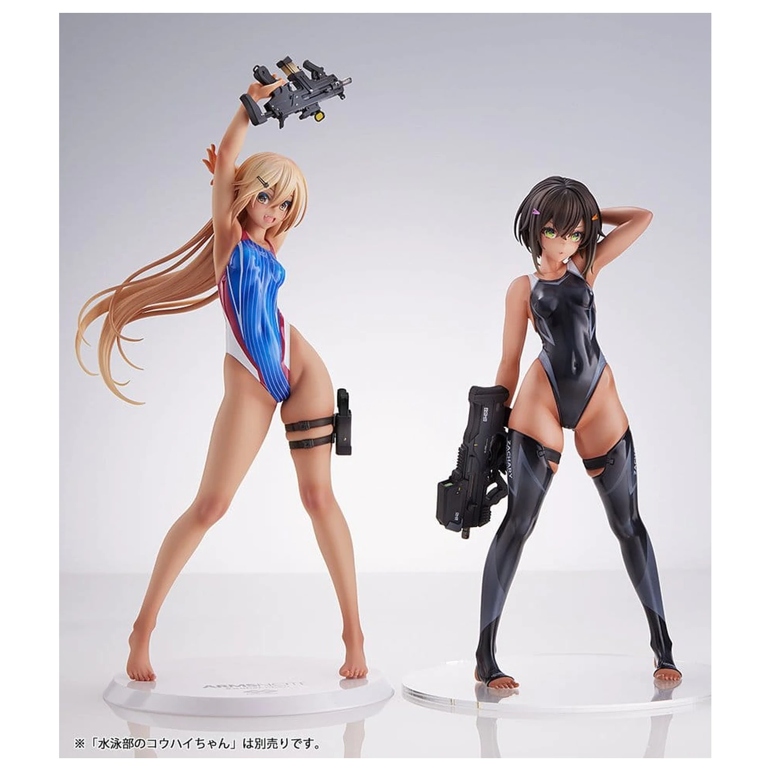 Arms Note PVC Figure 1/7 Buchou-chan of the Swimming Club 22 cm (re-run) product photo