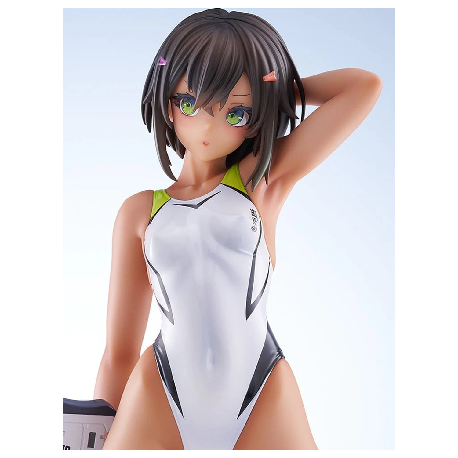 Arms Note PVC Figure 1/7 Buchou-chan of the Swimming Club White Swimsuit Ver. 22 cm product photo