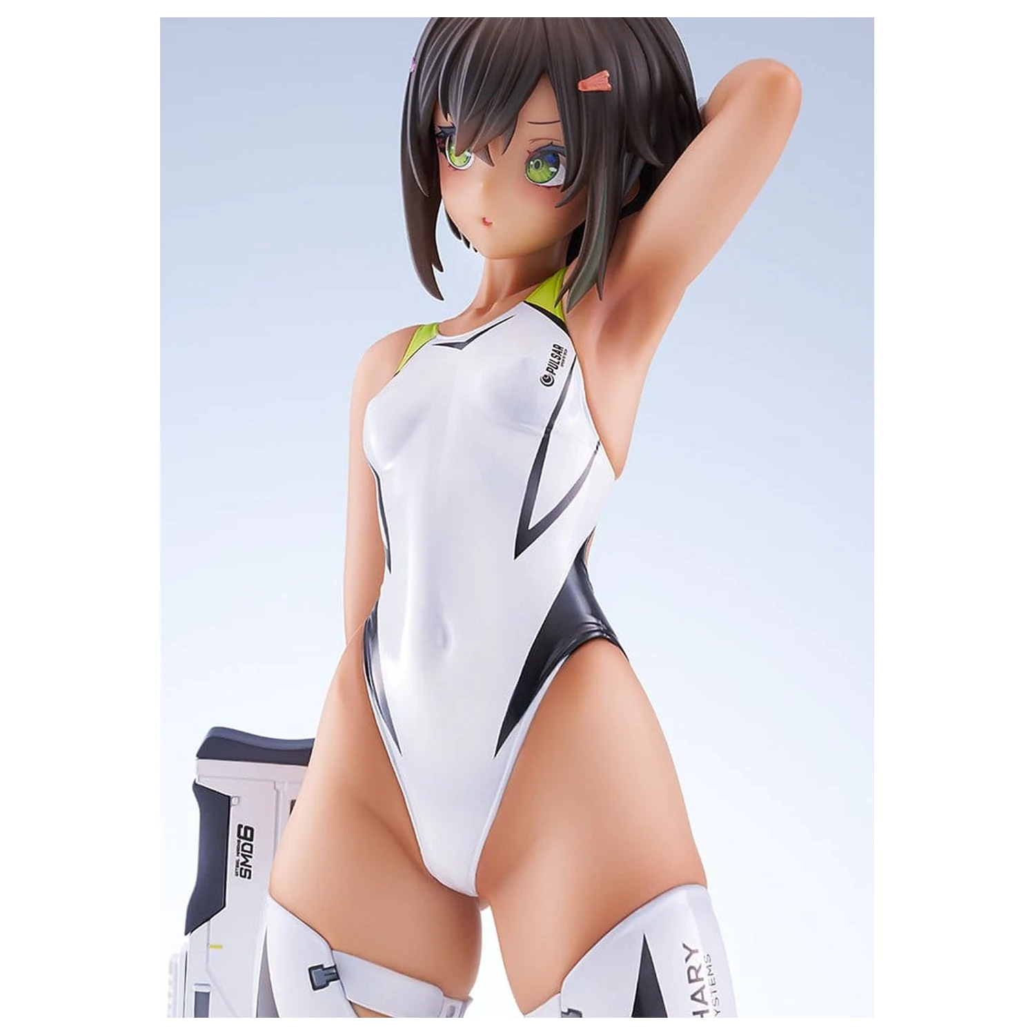 Arms Note PVC Figure 1/7 Buchou-chan of the Swimming Club White Swimsuit Ver. 22 cm product photo