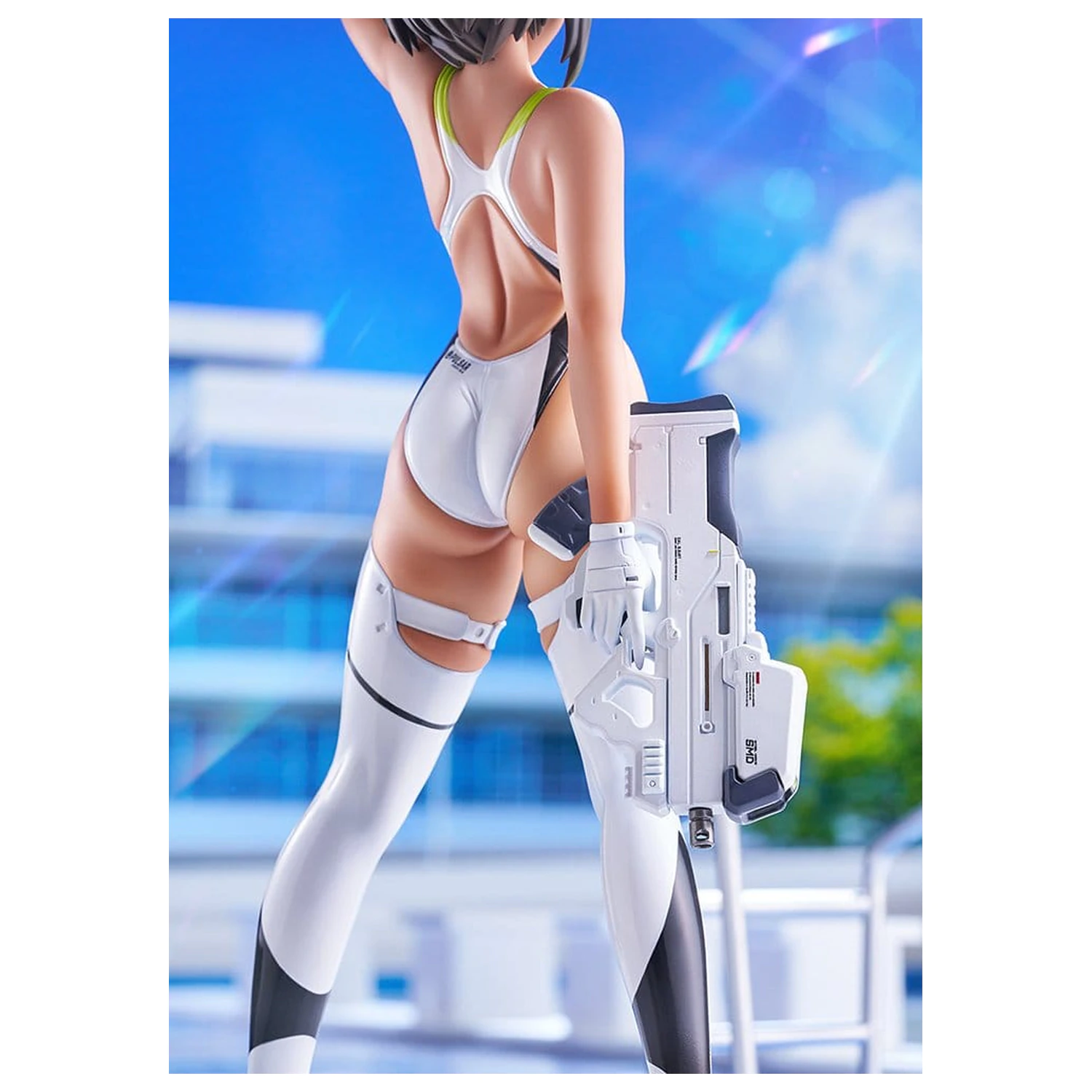 Arms Note PVC Figure 1/7 Buchou-chan of the Swimming Club White Swimsuit Ver. 22 cm product photo