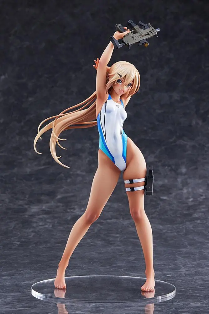 Arms Note PVC Statue 1/7 Kouhai-chan of the Swim Club Blue Line Swimsuit Ver. 29 cm termékfotó