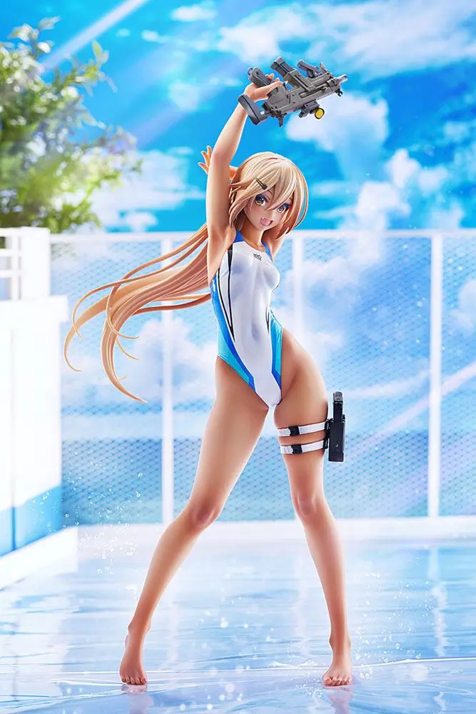 Arms Note PVC Statue 1/7 Kouhai-chan of the Swim Club Blue Line Swimsuit Ver. 29 cm termékfotó