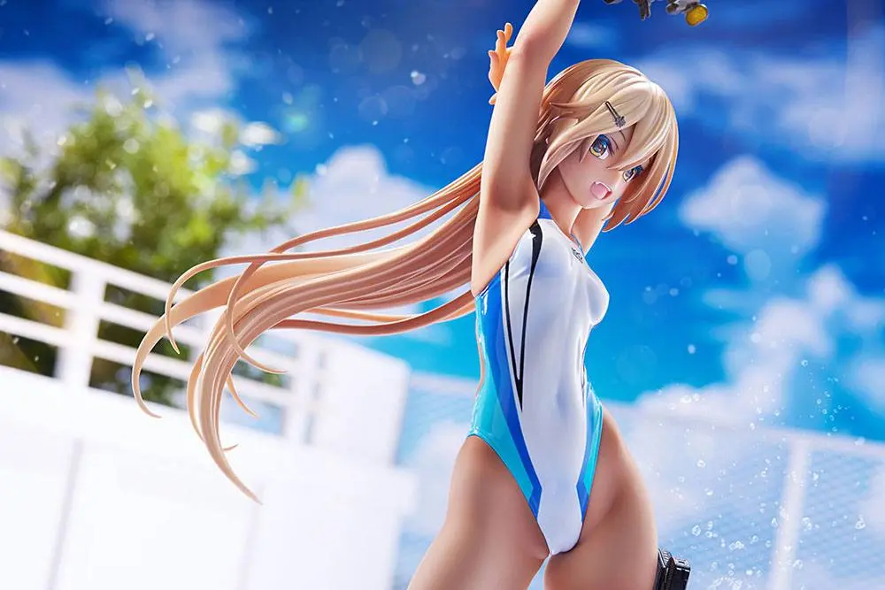 Arms Note PVC Statue 1/7 Kouhai-chan of the Swim Club Blue Line Swimsuit Ver. 29 cm termékfotó