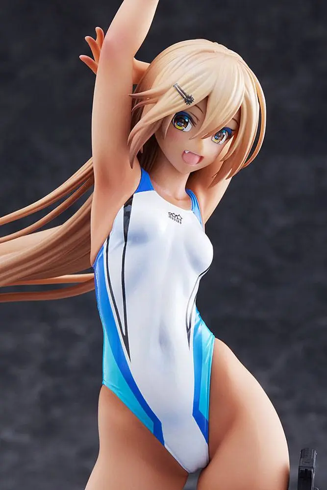 Arms Note PVC Statue 1/7 Kouhai-chan of the Swim Club Blue Line Swimsuit Ver. 29 cm termékfotó