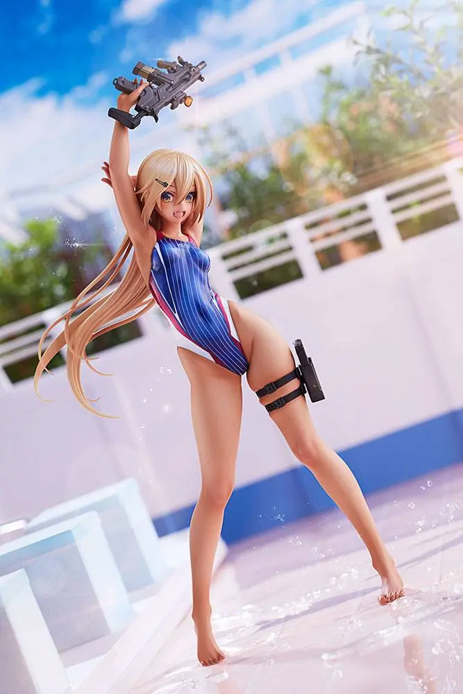 Arms Note PVC Statue 1/7 Kouhai-chan of the Swim Club 29 cm product photo
