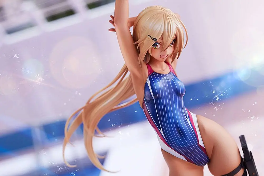 Arms Note PVC Statue 1/7 Kouhai-chan of the Swim Club 29 cm product photo