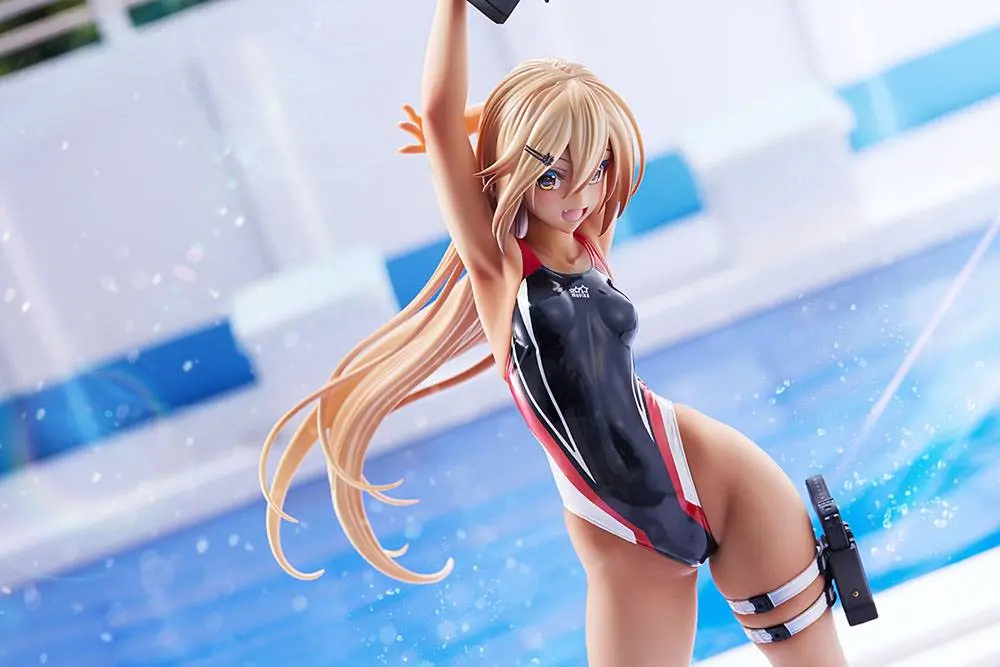 Arms Note PVC Statue 1/7 Kouhai-chan of the Swim Club Red Line Swimsuit Ver. 29 cm termékfotó