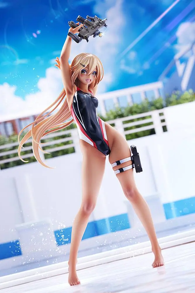 Arms Note PVC Statue 1/7 Kouhai-chan of the Swim Club Red Line Swimsuit Ver. 29 cm termékfotó