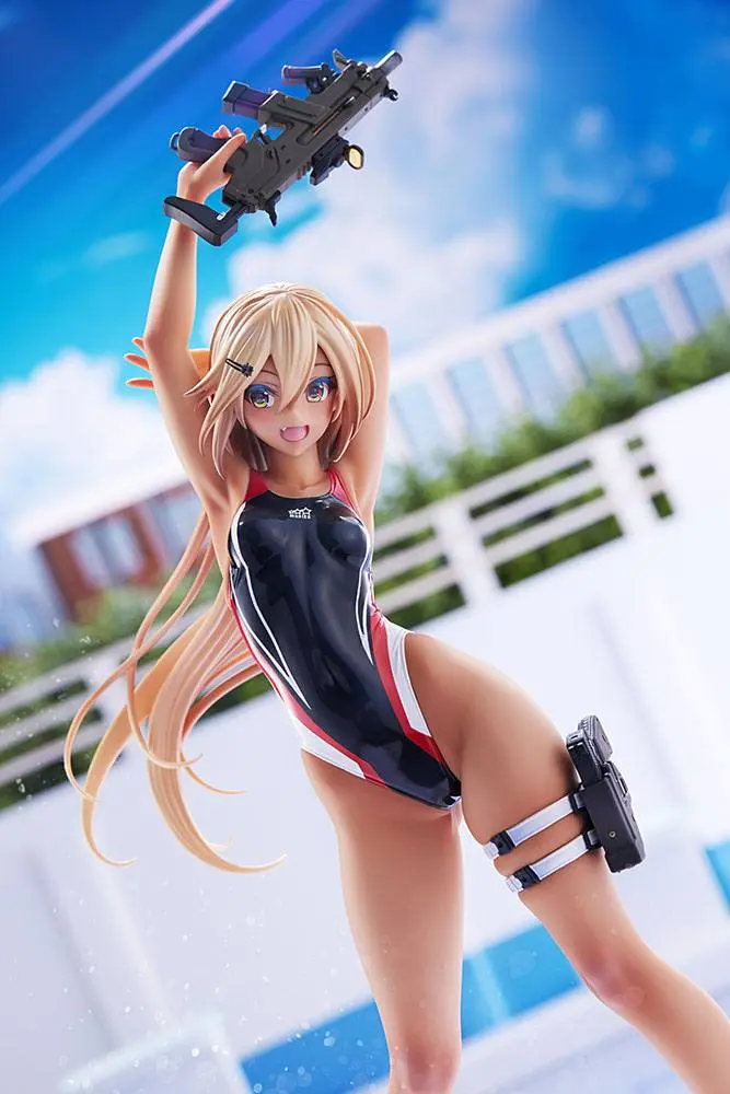 Arms Note PVC Statue 1/7 Kouhai-chan of the Swim Club Red Line Swimsuit Ver. 29 cm termékfotó