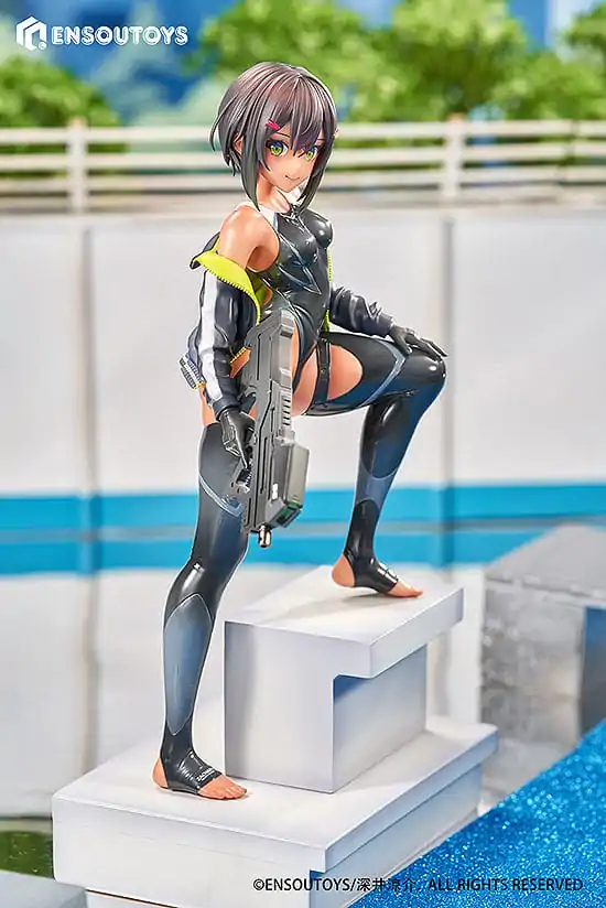 Arms Note Statue 1/7 Swim Team Bucho-chan 22 cm termékfotó