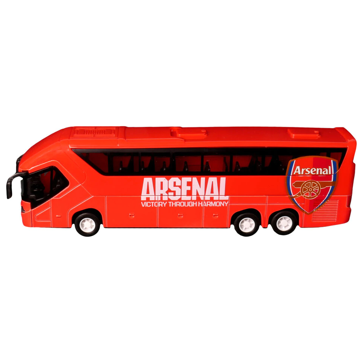 Arsenal bus product photo