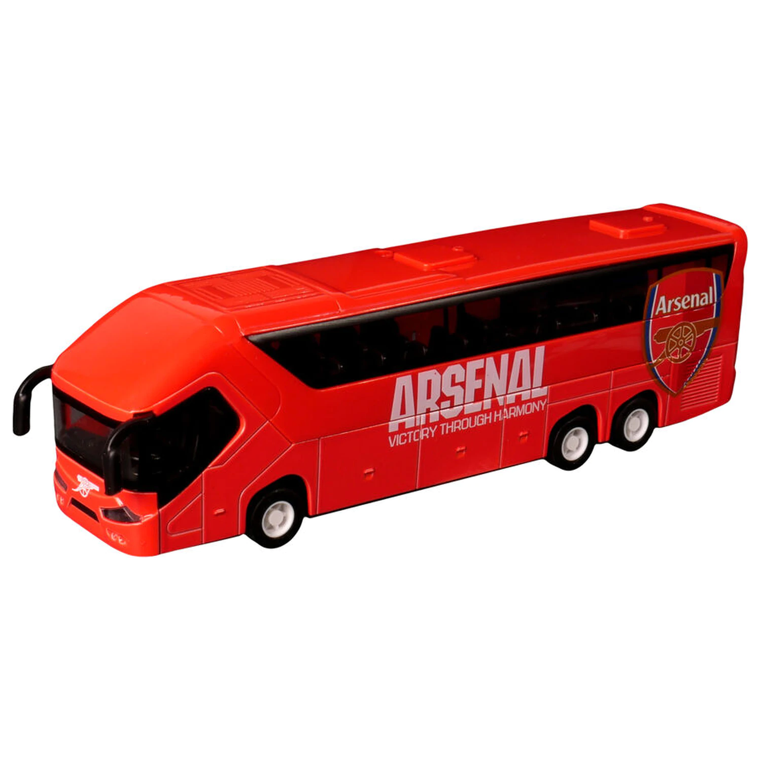 Arsenal bus product photo