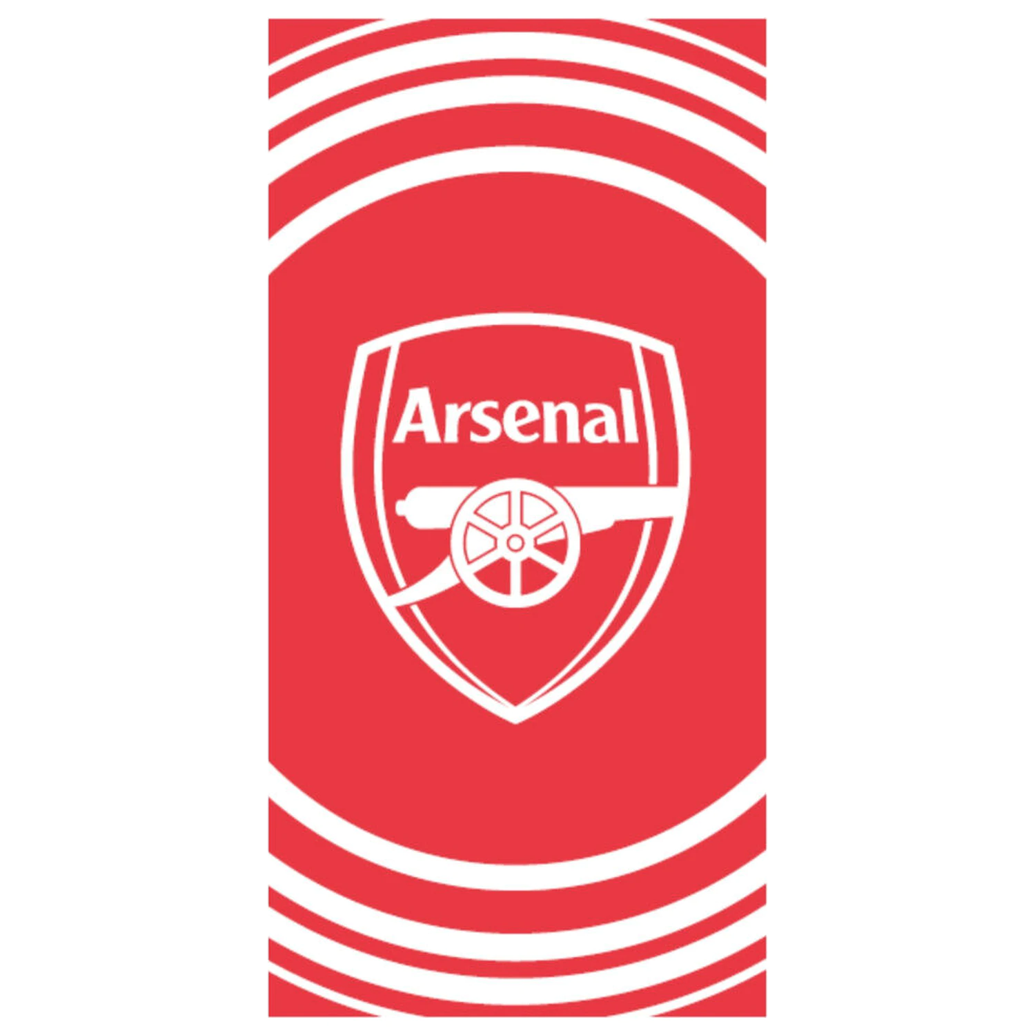 Arsenal microfibre beach towel product photo