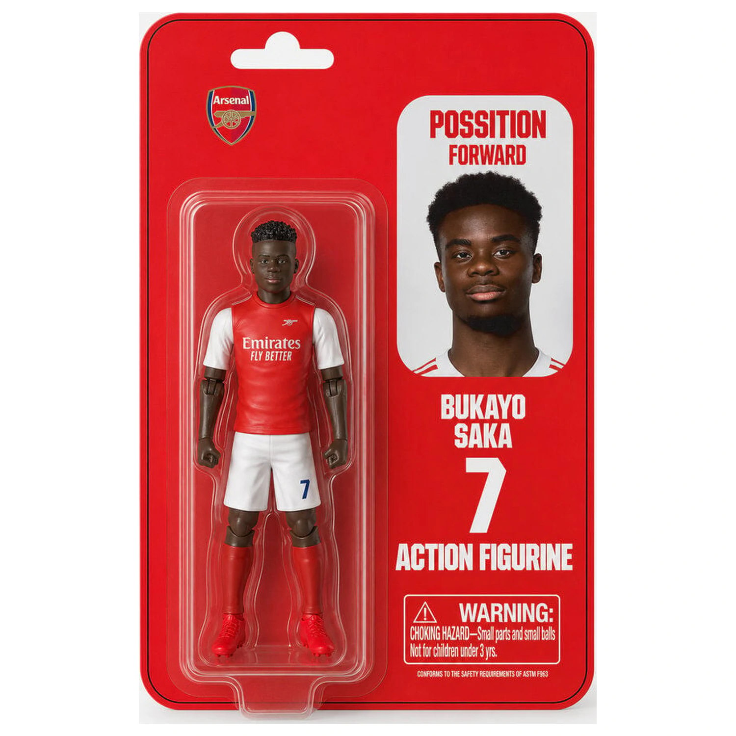 Arsenal Saka Action figure 10cm product photo