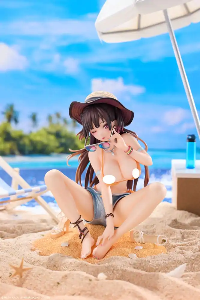 Asanagi Original Character Statue 1/6 Azato san Swimsuit Ver. 18 cm termékfotó