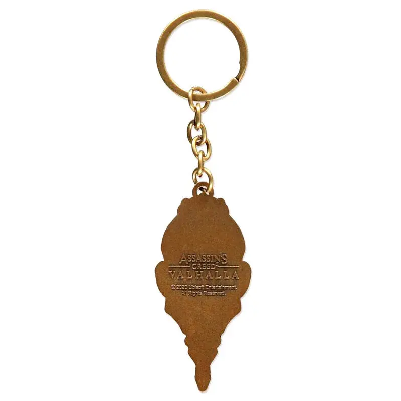Assasins Creed Valhalla Face metal keychain product photo