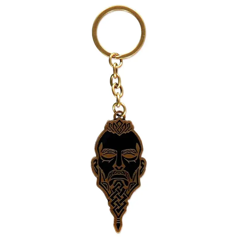 Assasins Creed Valhalla Face metal keychain product photo