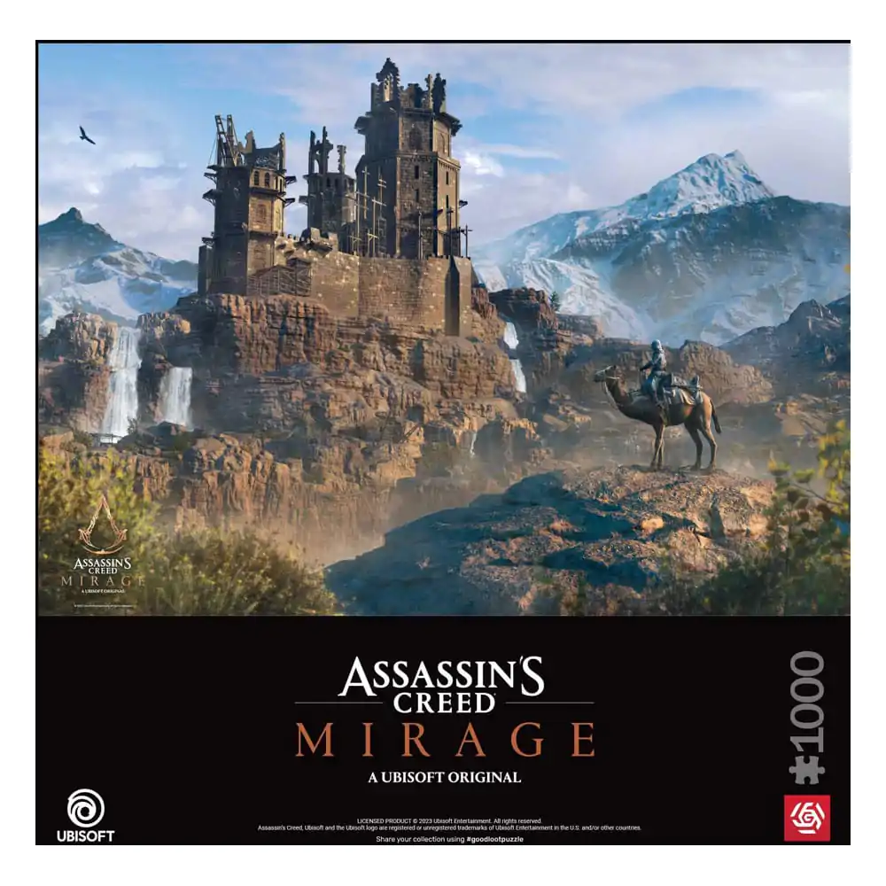 Assassin's Creed Mirage Gaming Puzzle (1000 pieces) product photo