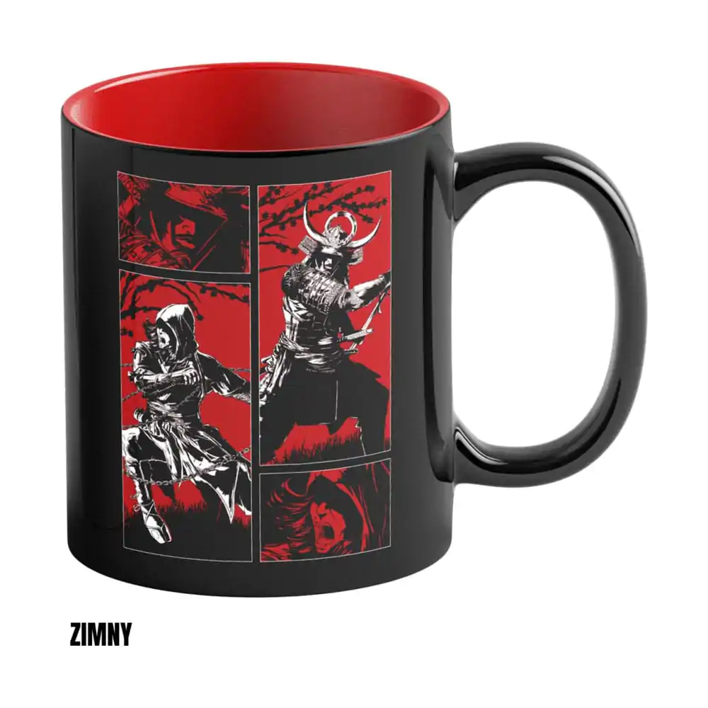 Assassin's Creed Shadows Heat Change Mug Naoe & Yasuke Artwork 450 ml product photo