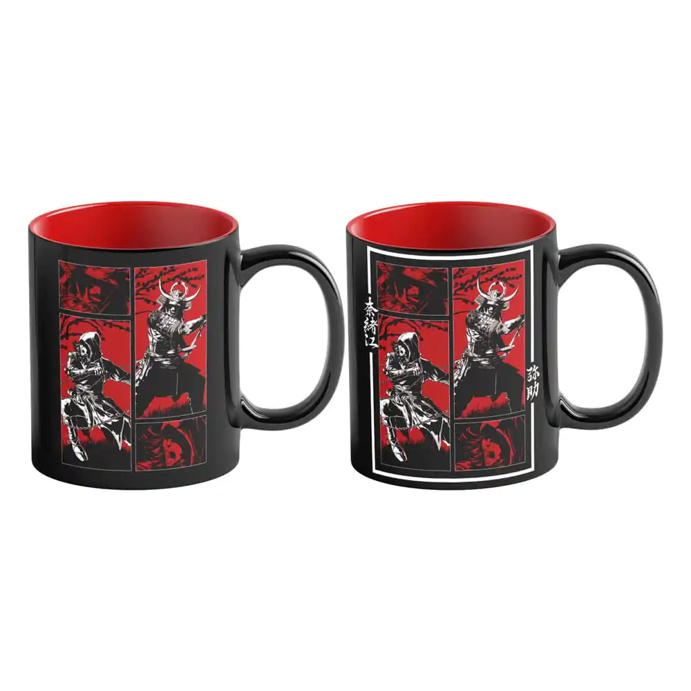 Assassin's Creed Shadows Heat Change Mug Naoe & Yasuke Artwork 450 ml product photo