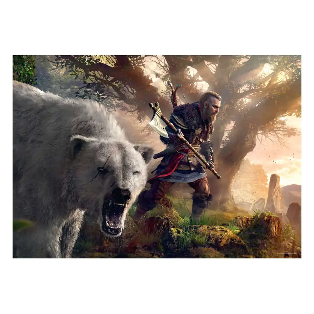 Assassin's Creed Valhalla Premium Puzzle Eivor & Polar Bear (1000 pieces) product photo