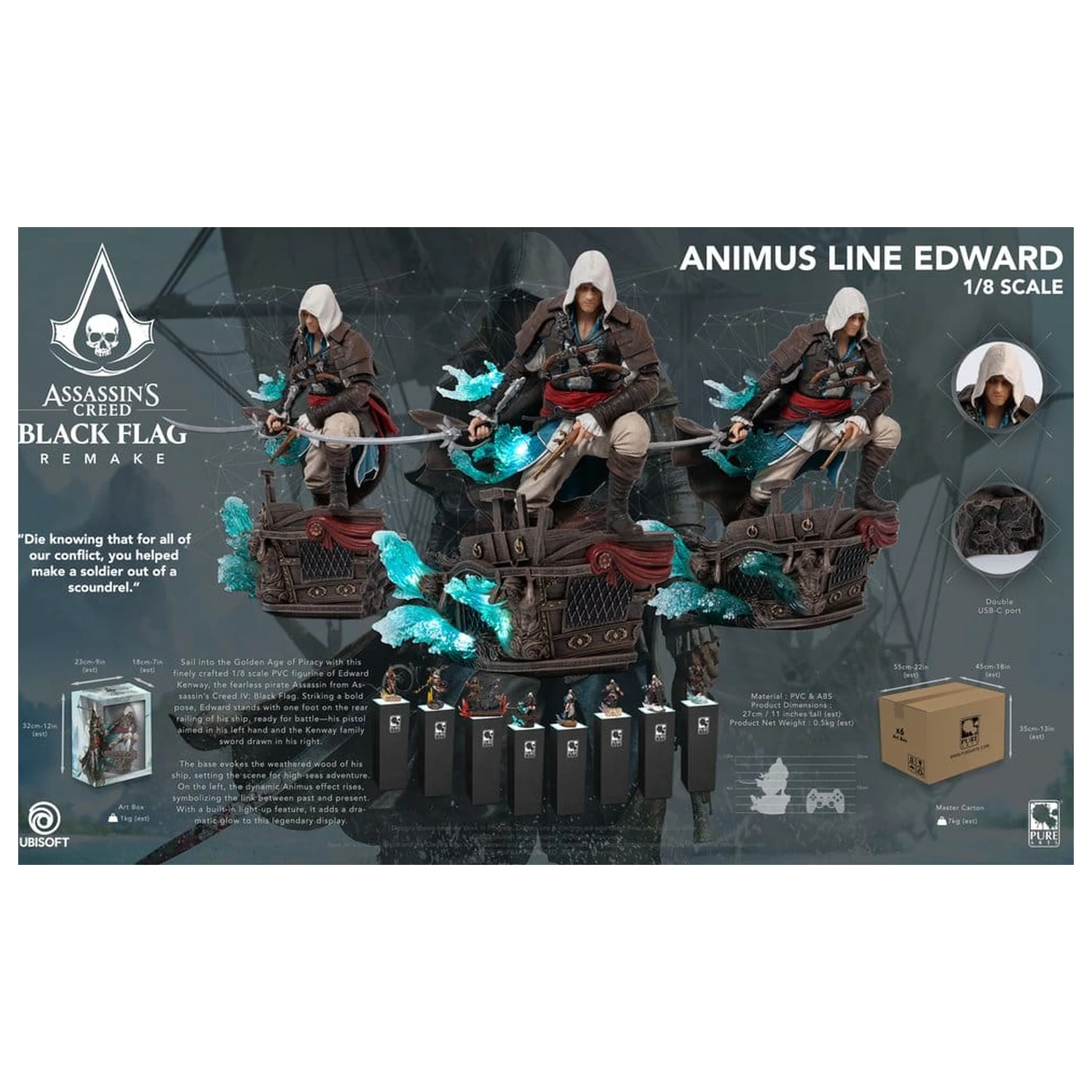 Assassin´s Creed Statue Animus Edward product photo